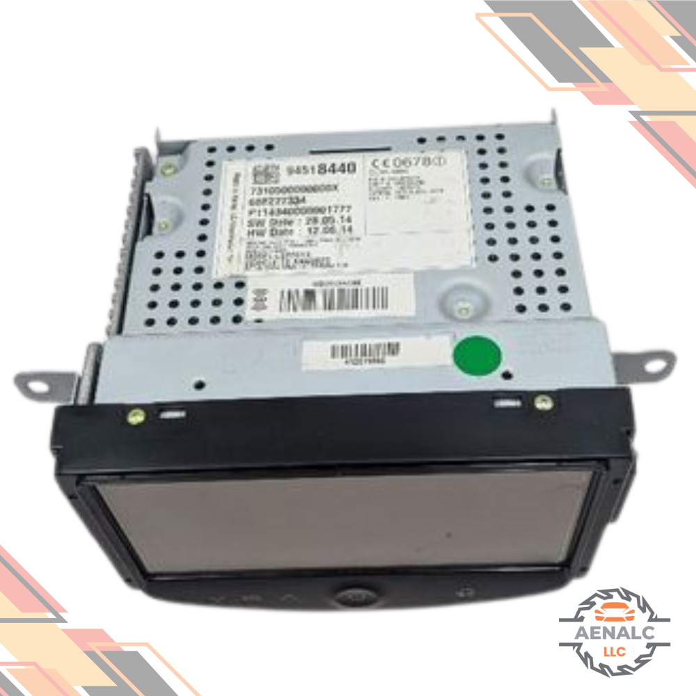 2015–2016 Chevrolet Sonic Radio Receiver Display Screen — view 2