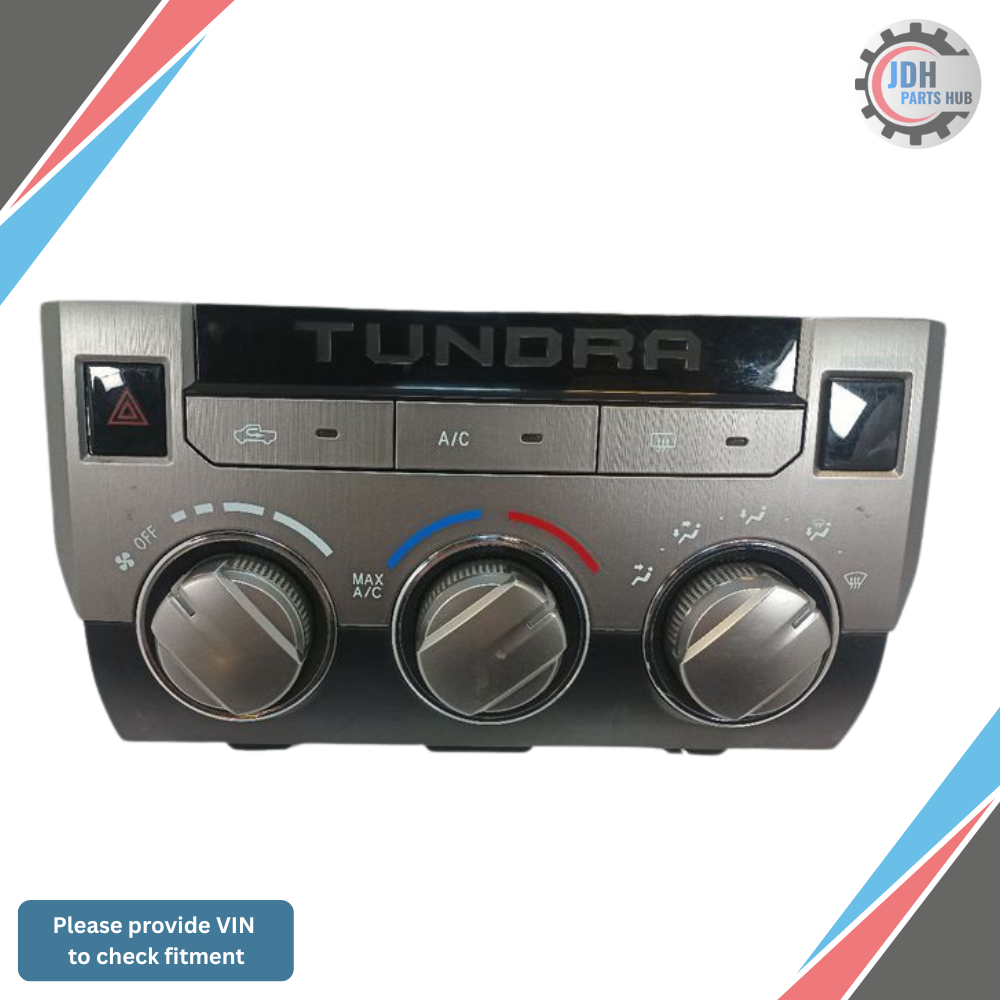 2014–2020 Toyota Tundra A/C AC Manual Heater Temperature Control Unit OEM — view 3