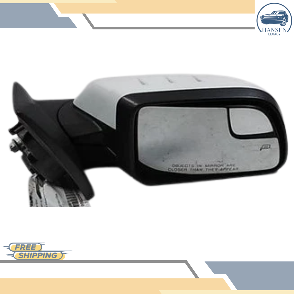 2011–2014 Ford Edge Right Passenger Side View Door Mirror Power White OEM — view 2