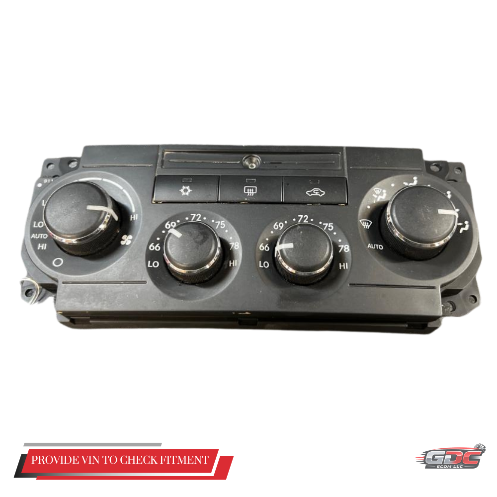 2008–2010 Chrysler 300 Climate AC Heater Temperature Control OEM — view 1