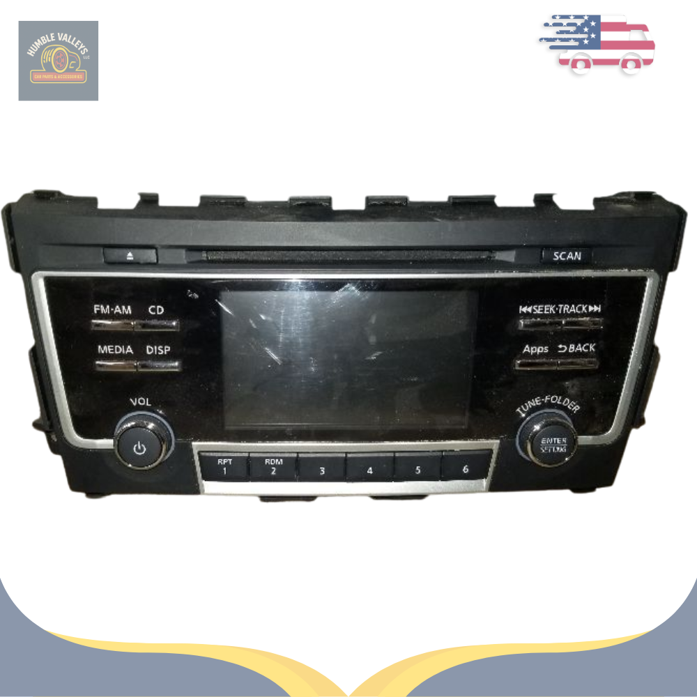 2016–2017 Nissan ALTIMA Radio Display Receiver AM FM CD BASE OEM — view 1