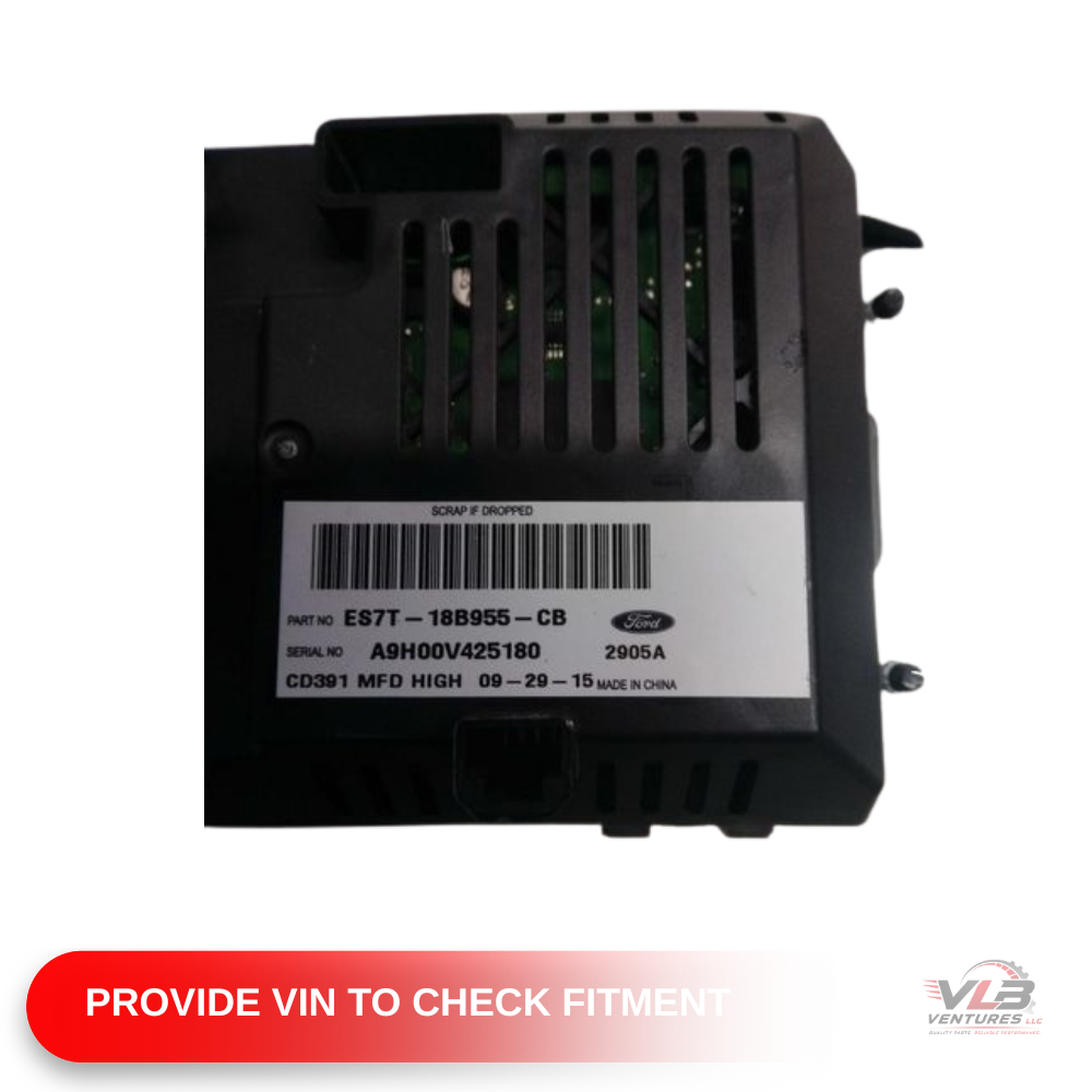 2013–2016 FORD FUSION 4.2" FRONT DISPLAY SCREEN ID DS7T-18B955-CC THRU CF OEM — view 3