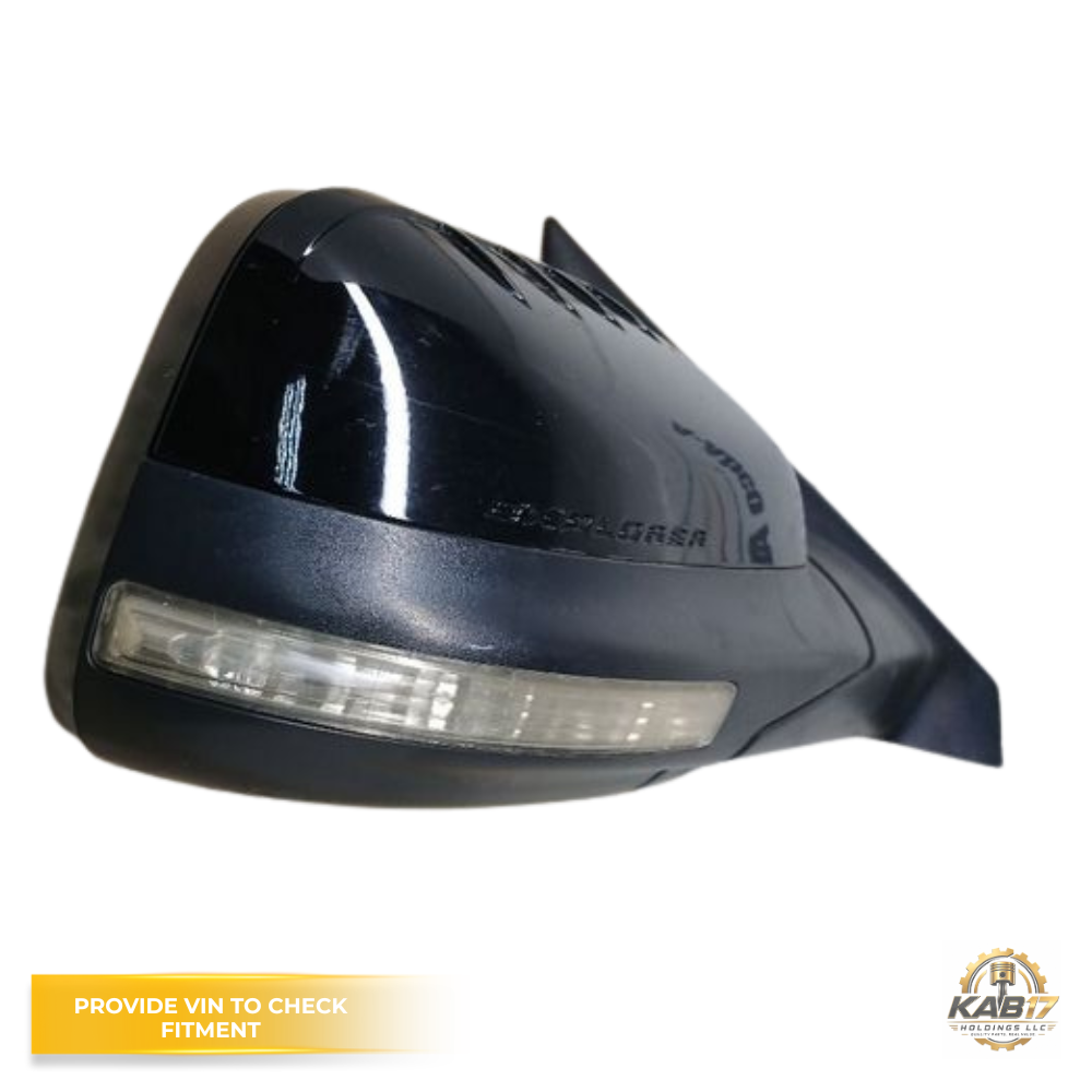 2011–2015 Ford Explorer Right Passenger Side View Door Mirror Power Black OEM — view 2