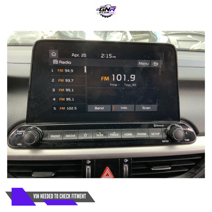 2019–2020 Kia Forte AM FM Radio Receiver Display Screen without Navigation ID 7070WK — view 1