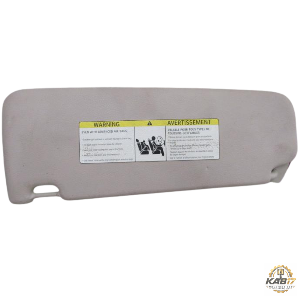 2011–2016 BMW 528 535 550 Passenger RH Sun Visor OEM — view 1