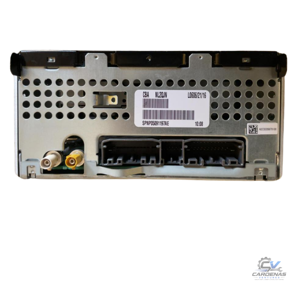 2012–2017 Jeep Patriot MP3 CD with Satellite Radio Receiver Face ID RES OEM — view 3