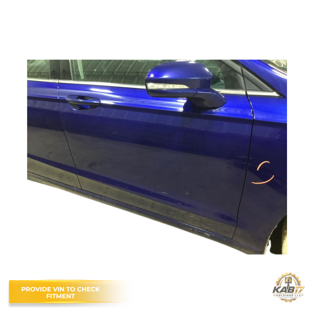 2013–2014 Ford Fusion Passenger Side Power Heated Door Mirror Assembly Blue OEM — view 5