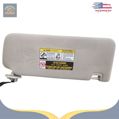 2016–2023 Toyota Tacoma LH Driver Sunvisor Sun Visor with Mirror & Light OEM — view 1