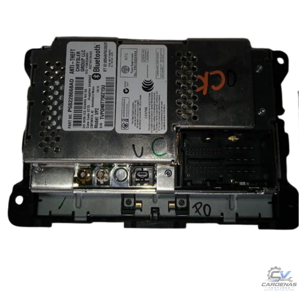 2015 Dodge Ram 1500 2500 5" Radio Receiver Head Unit with Satellite OEM — view 3