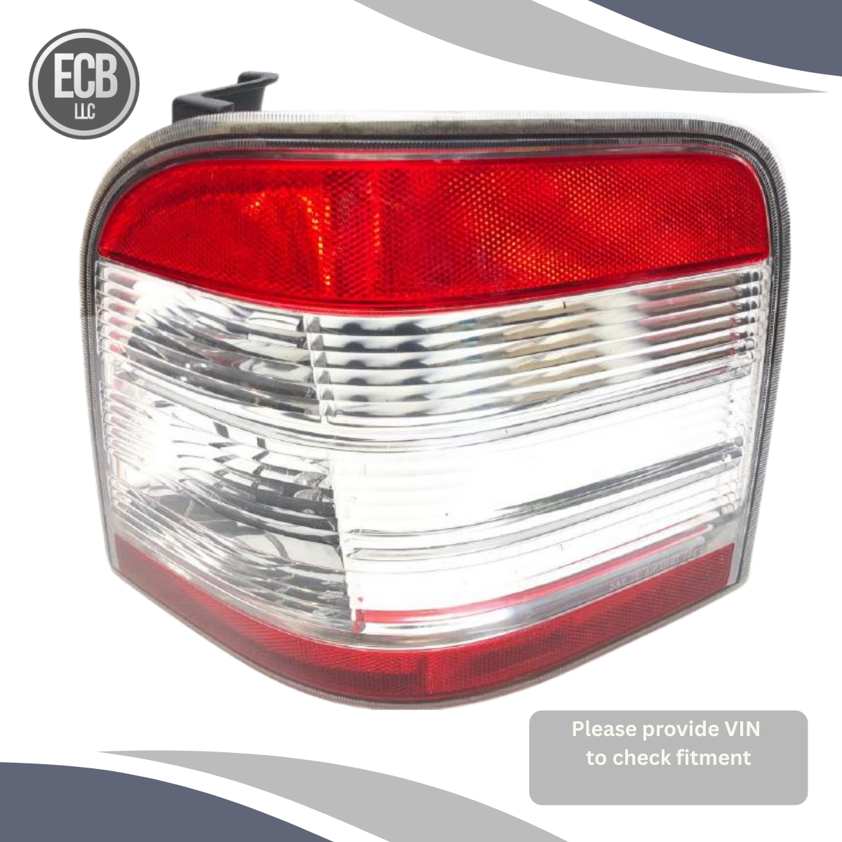 2008–2009 Ford Taurus X Tail Light RH Passenger Rear OEM — view 4