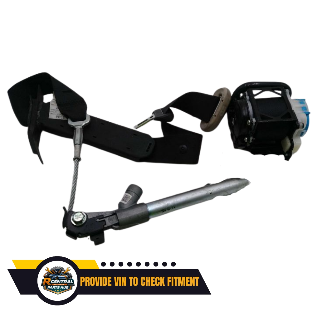 2014–2020 Nissan Rogue Passenger Side Right Front Seat Belt Retractor Black OEM — view 1