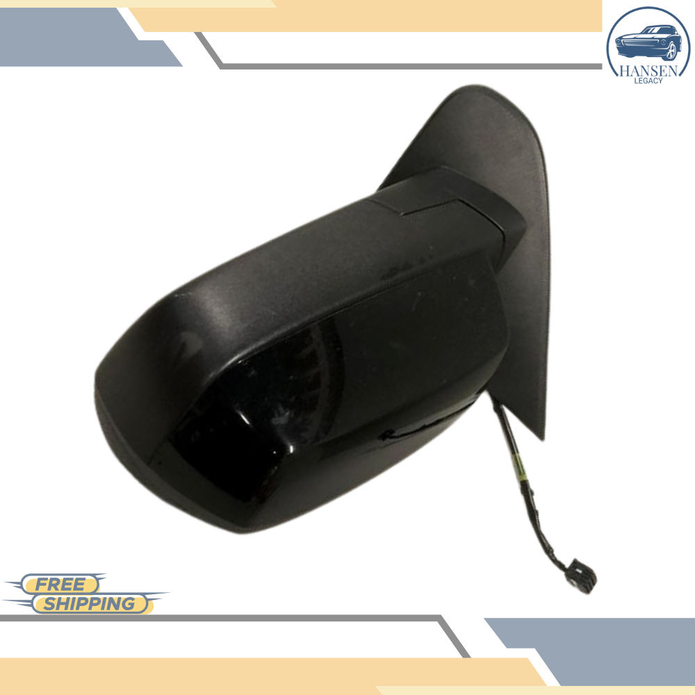2014–2019 Chevrolet Silverado 1500 Left Driver Side View Door Mirror BLACK LH — view 4