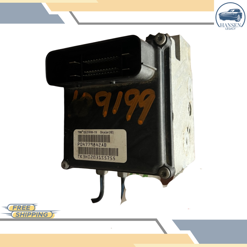 2012 Dodge Ram 1500 Pickup ABS Anti-Lock Brake Pump Actuator Control Module Assy — view 5
