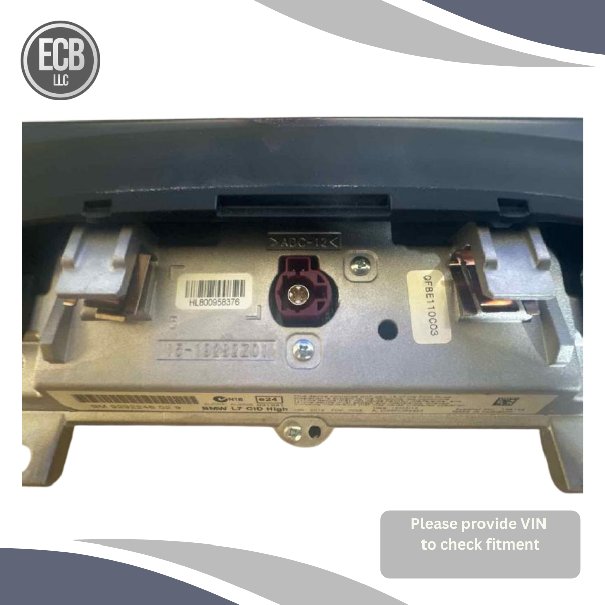 2014–2015 BMW 428i 435i Navigation Info Display GPS Screen OEM — view 4