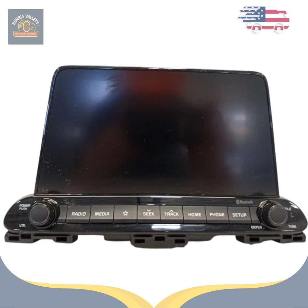 2019–2020 Kia Forte Sedan Radio Receiver Display Screen OEM — view 1