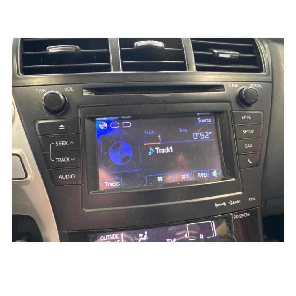 2012–2014 Toyota PRIUS Touch Screen Stereo AM FM XM HD Radio CD Player 57011 OEM — view 4