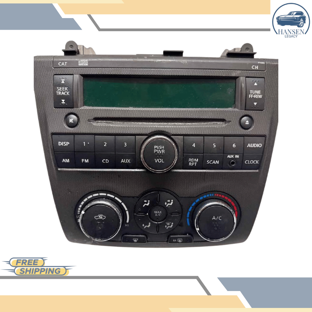 2010–2012 Nissan Altima Am Fm Cd Player Radio Receiver without navigation system OEM — view 1