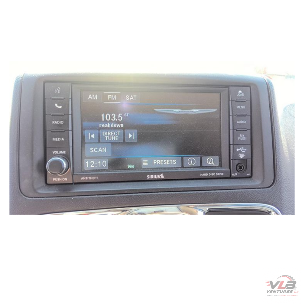 2012–2019 Chrysler Town & Country Radio MULTIMEDIA SATELLITE AM FM CD RBZ OEM — view 2