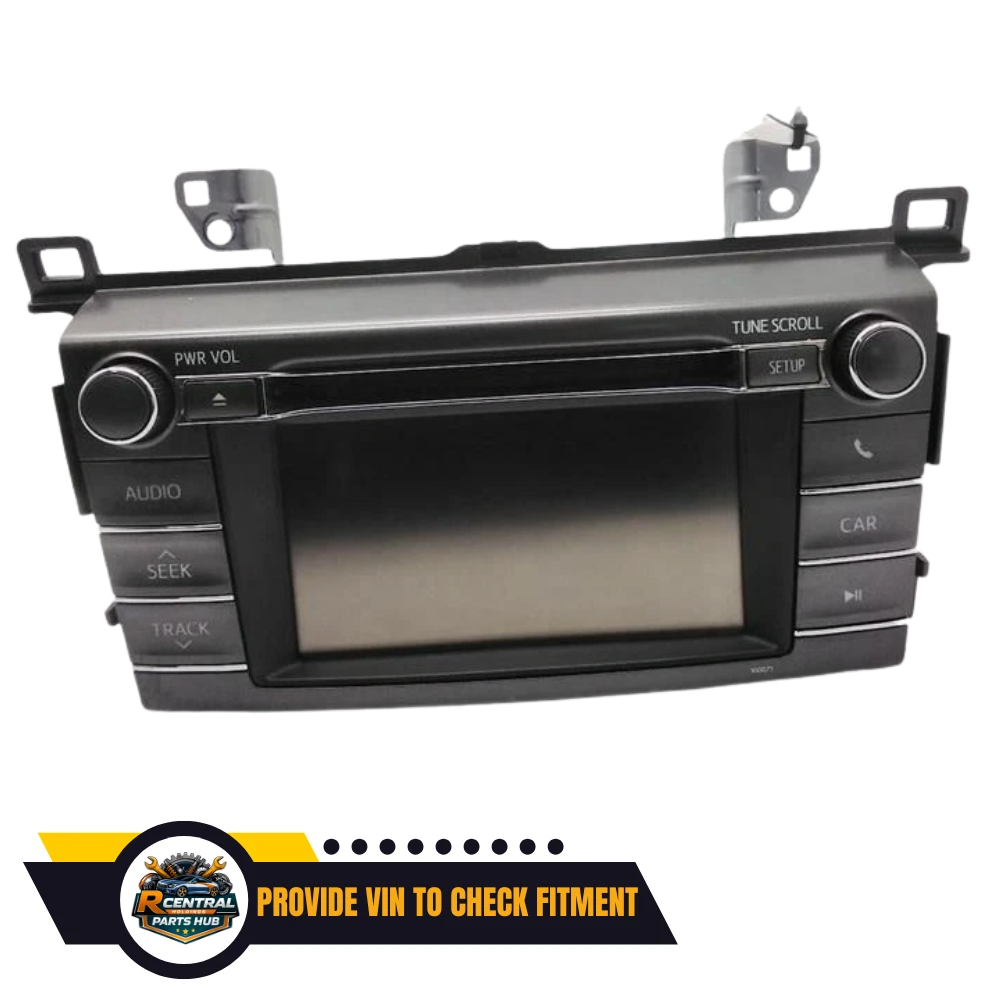 2013–2014 Toyota RAV4 Radio Display & Receiver Screen CD 100071 OEM — view 1