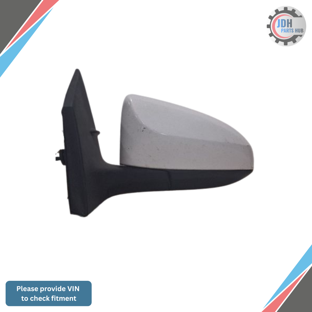 2014–2019 Toyota Corolla Left Driver Side View Door Mirror Heated White — view 2