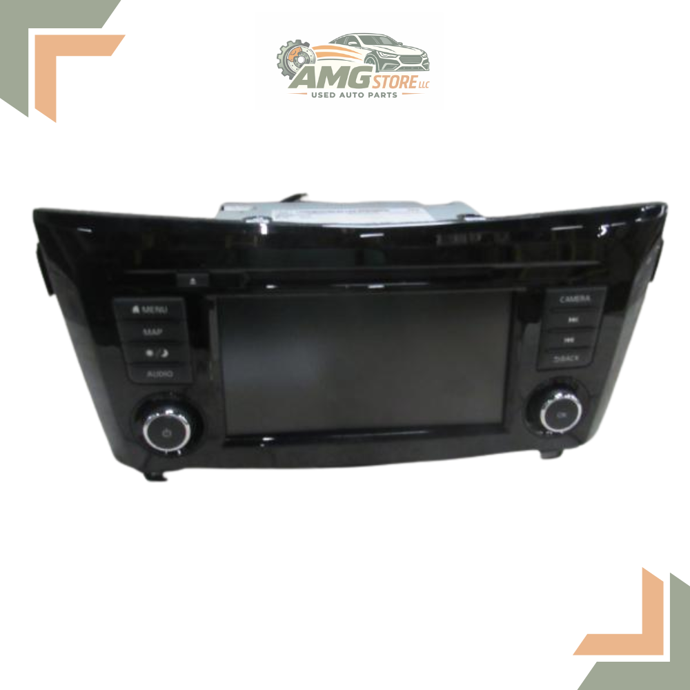 2018–2020 Nissan Rogue Radio Receiver Navigation With Display Screen OEM — view 1