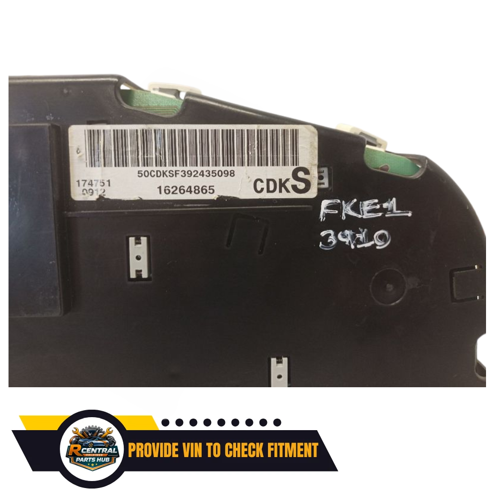 2001–2002 Chevrolet Silverado 2500 Speedometer Head Cluster OEM — view 3