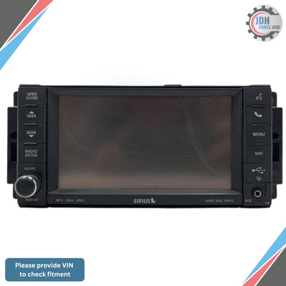 2013 Chrysler 200 AM-FM-CD-DVD-H<wbr/>DD Navigation UConnect Radio RHR OEM — view 1