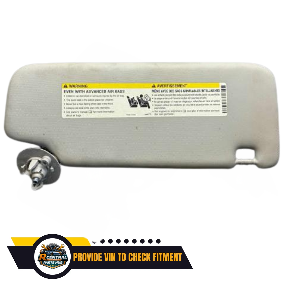 2012–2020 Chevrolet Sonic LH Driver Sunvisor Sun Visor with Mirror OEM — view 3
