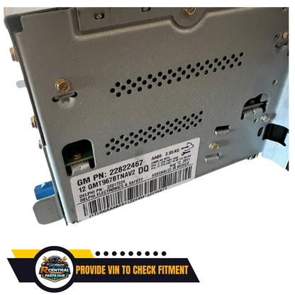 2010–2012 Chevrolet Traverse Navigation Radio Receiver with Display Option U4H — view 3
