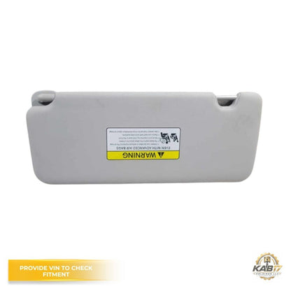 2016–2021 Hyundai Tucson RH Passenger Sunvisor Sun Visor with Mirror OEM — view 2