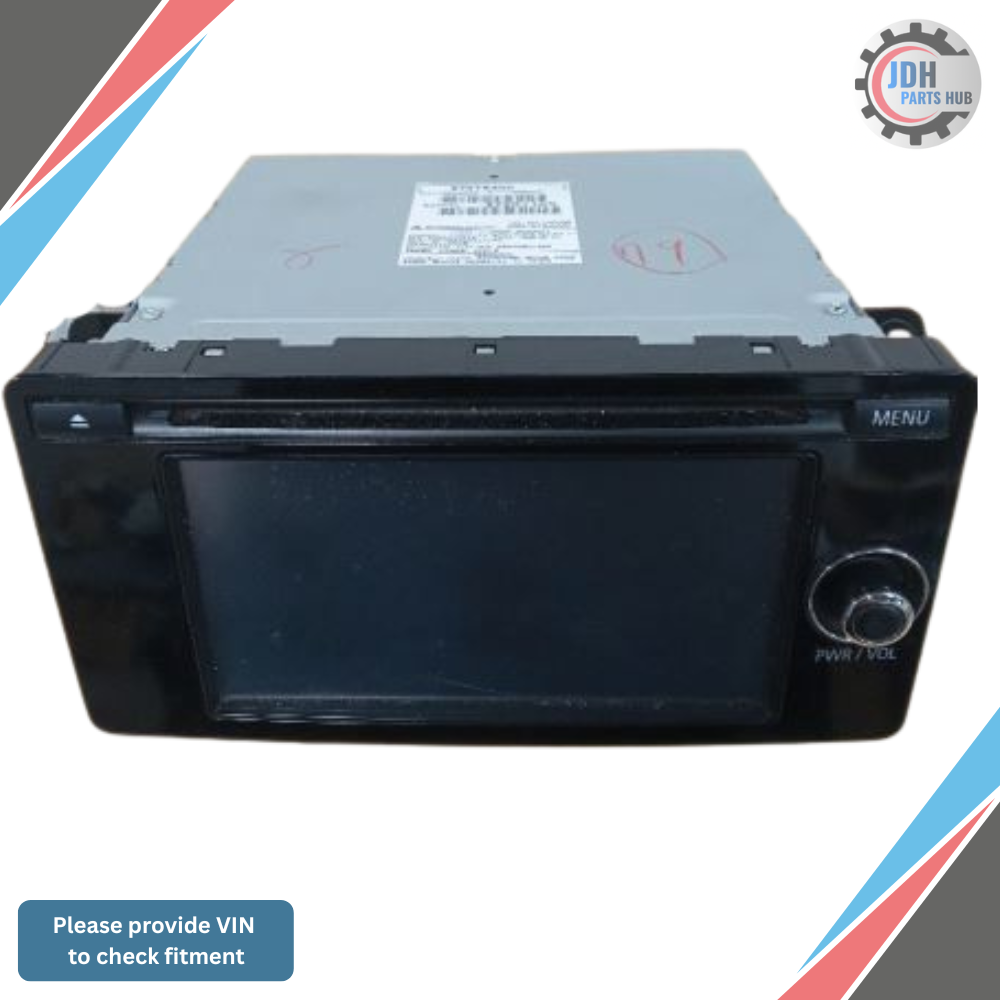 2014–2015 Mitsubishi Outlander AM FM Radio Receiver 6.10 Screen — view 1