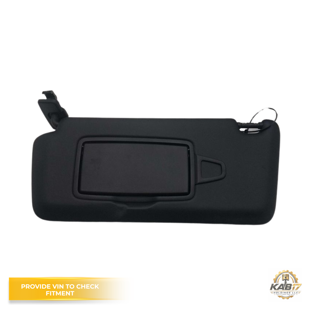 2015–2020 Mercedes-Benz GLA Class LH Driver Sunvisor with Mirror Black OEM — view 1