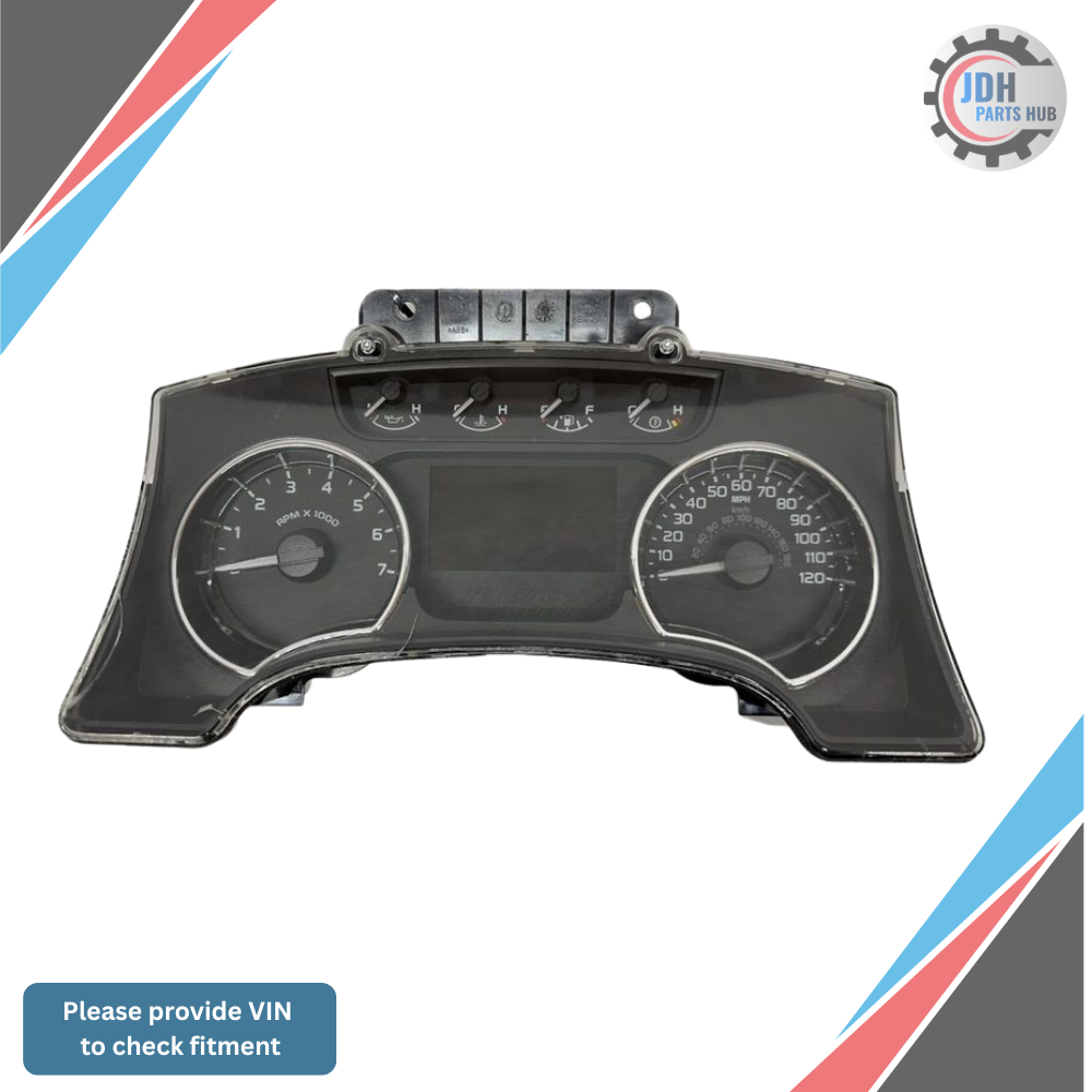 2012 Ford Truck F150 Speedometer Cluster MPH, XLT, OEM — view 1