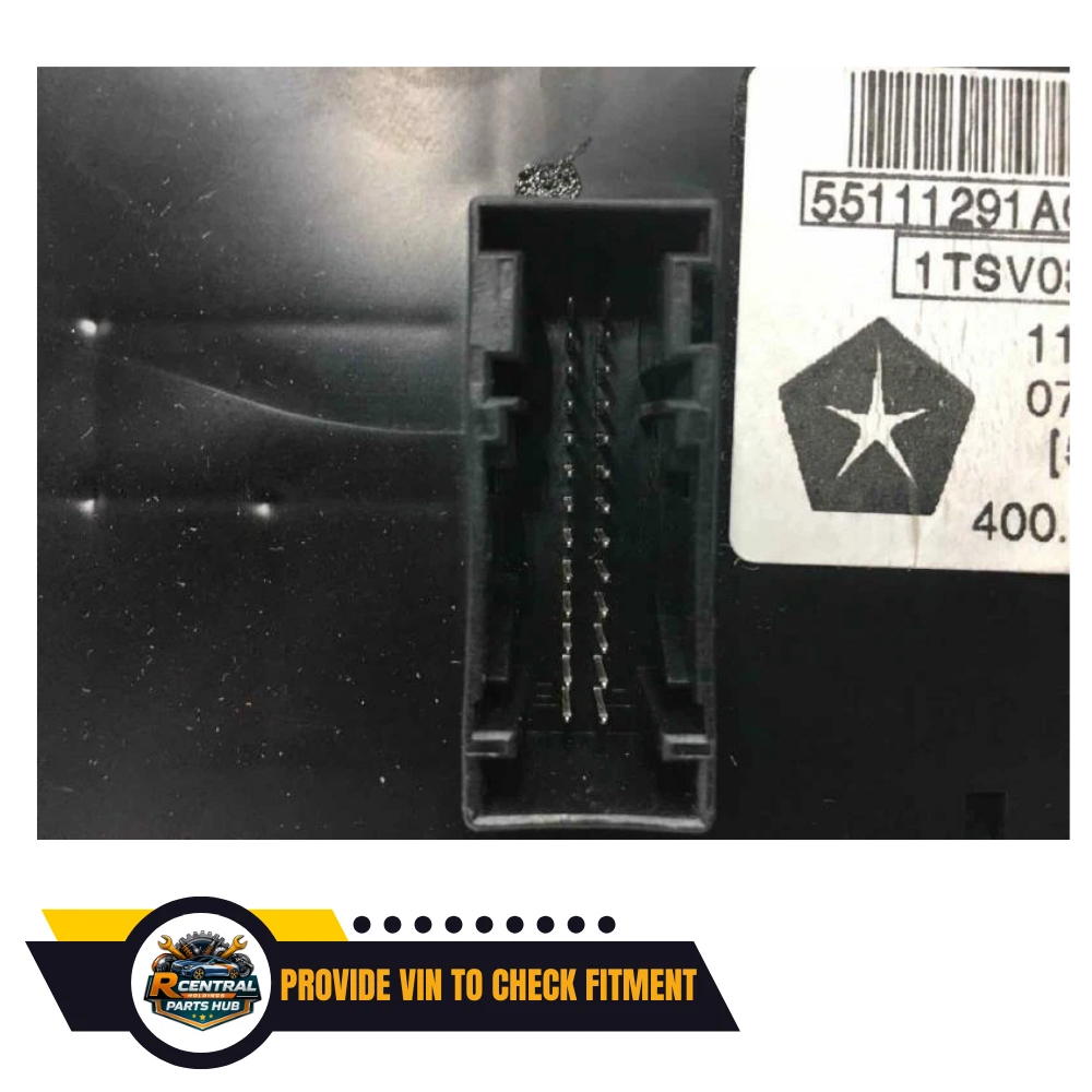 2011–2012 Dodge Ram Climate Temperature Controls Dual Zone OEM — view 3