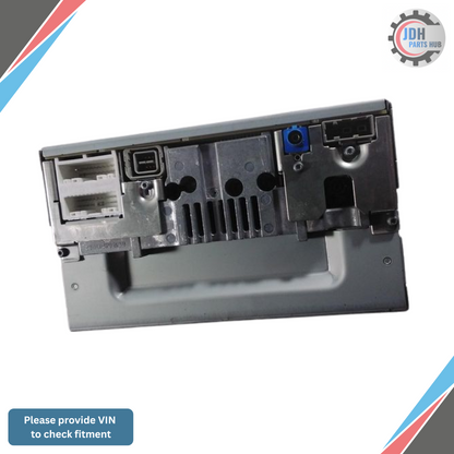 2010–2012 Nissan Sentra AM FM CD Player Radio with Navigation ID 259157W80C OEM — view 2