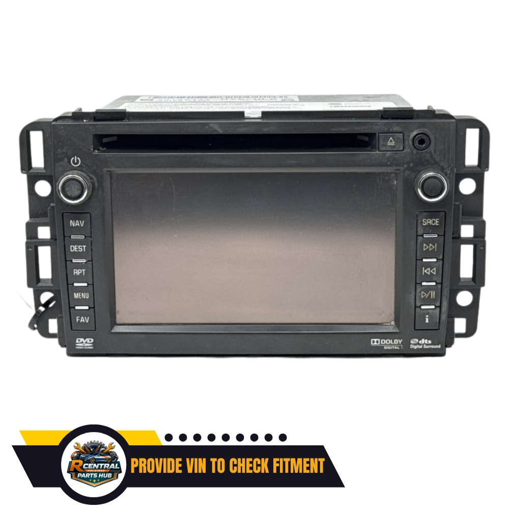 2012–2014 Chevrolet Tahoe Silverado 1500 Radio Receiver Navigation Option UYS — view 1