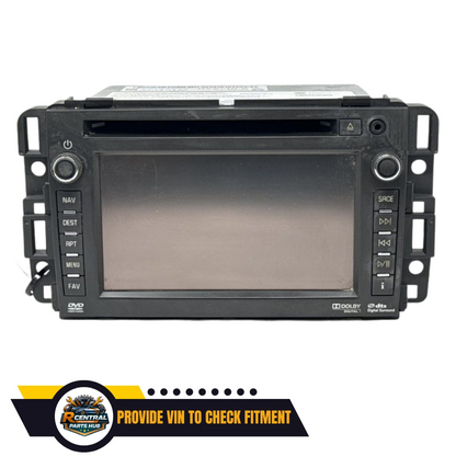 2012–2014 Chevrolet Tahoe Silverado 1500 Radio Receiver Navigation Option UYS — view 1