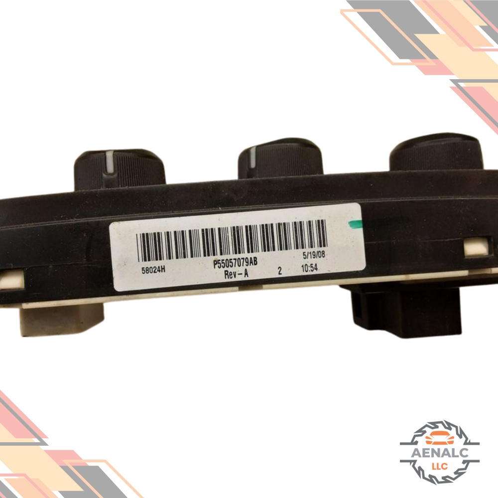 2008–2011 Dodge Dakota A/C AC Temperature Control — view 3