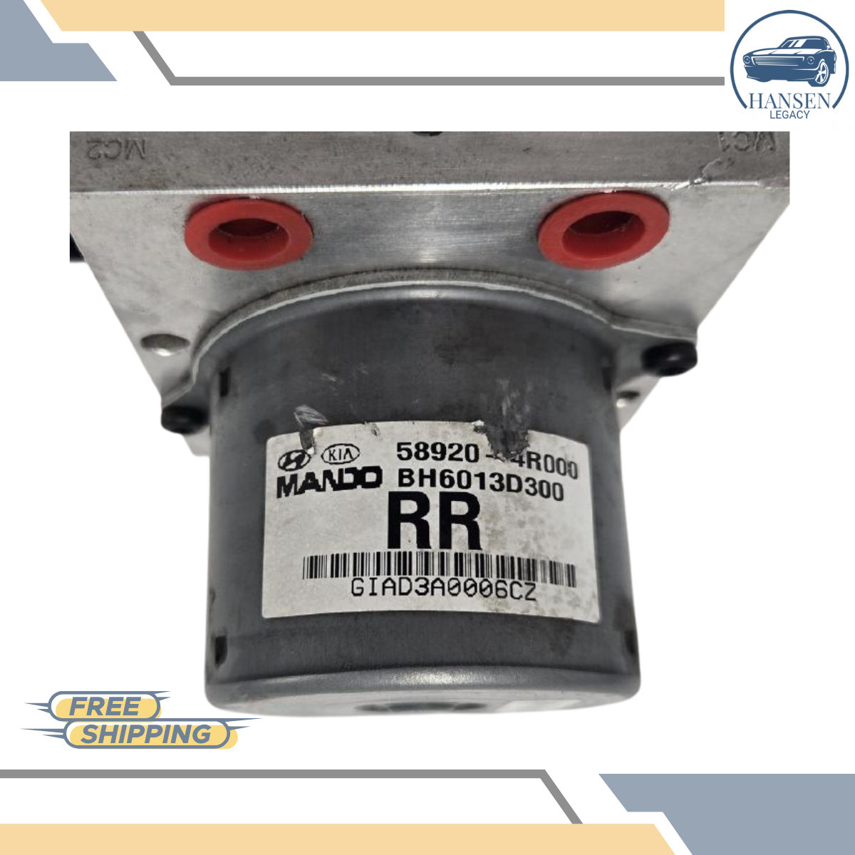2011–2012 Hyundai Sonata ABS Anti Lock Brake Actuator Pump Hybrid OEM — view 3