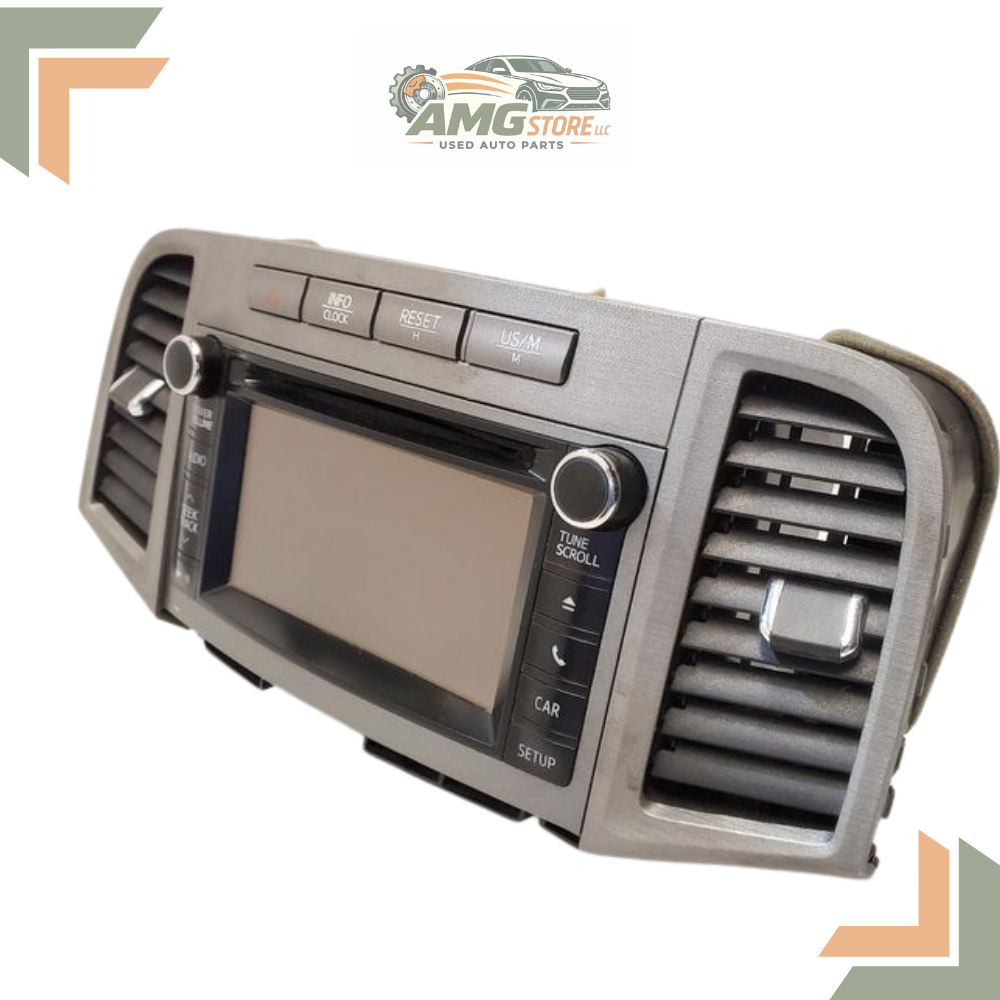 2013–2014 Toyota Venza 6.1 Inch Radio Receiver Display Screen ID 57042 OEM — view 2