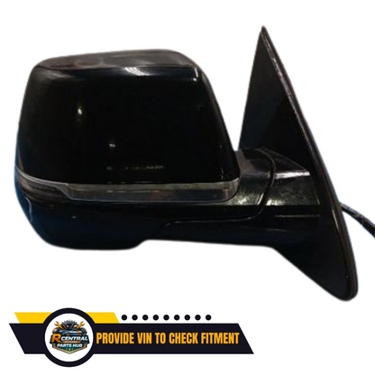 2015–2020 Cadillac Escalade Right Passenger Side Door Mirror Black OEM — view 1