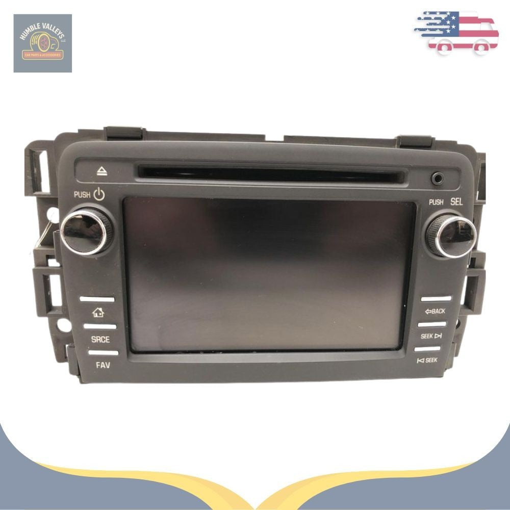2016–2017 Chevrolet Traverse Enclave Radio Receiver Display ID 84082781 — view 1