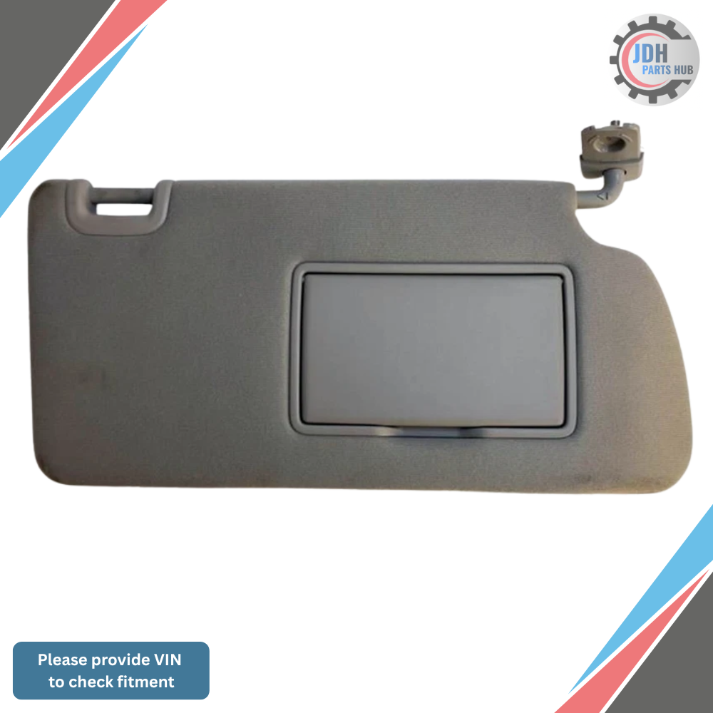 2013–2021 Nissan Frontier Left Driver Sun Visor Sunvisor Gray — view 2