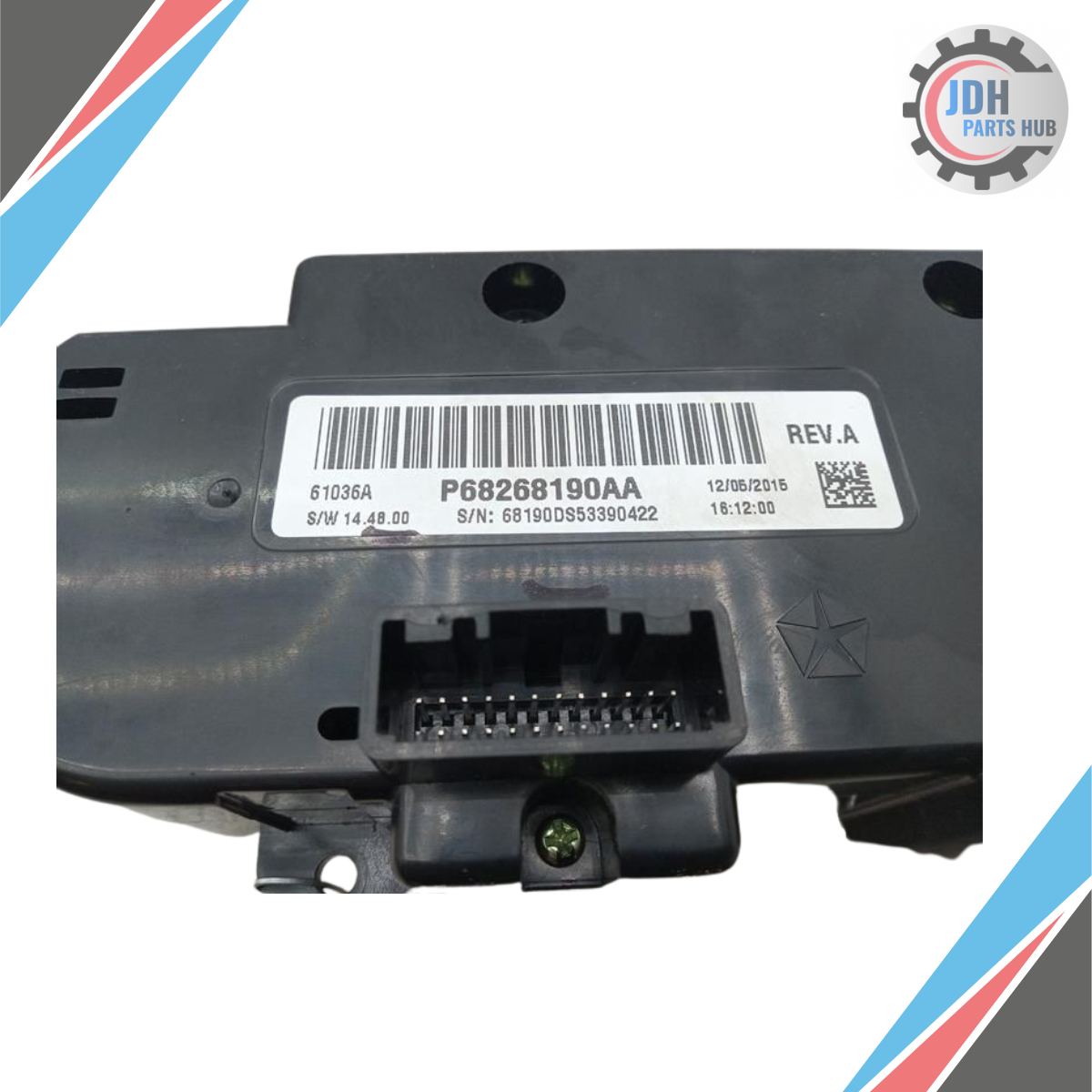 2014–2022 Dodge Ram 1500 Manual Climate AC Heater Control OEM — view 4