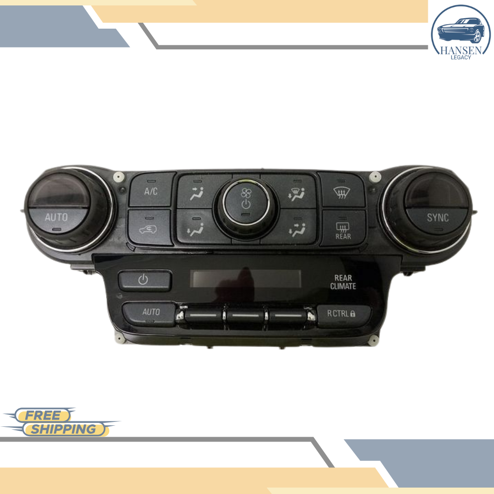 2017–2020 Chevrolet Tahoe A/C AC Auto Heater Temperature Control 84164477 — view 4