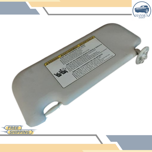 2014–2016 Toyota Corolla RH Passenger Sunvisor Sun Visor with Mirror OEM — view 1
