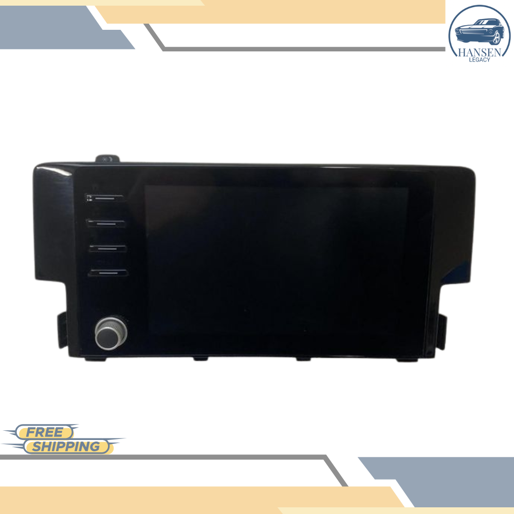 2019–2021 Honda Civic 7" Radio Information Display Screen 19 20 21 TESTED — view 1