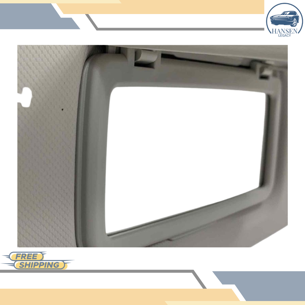 2017–2023 Subaru Impreza LH Driver Sunvisor Sun Visor with Mirror & Extender OEM — view 3