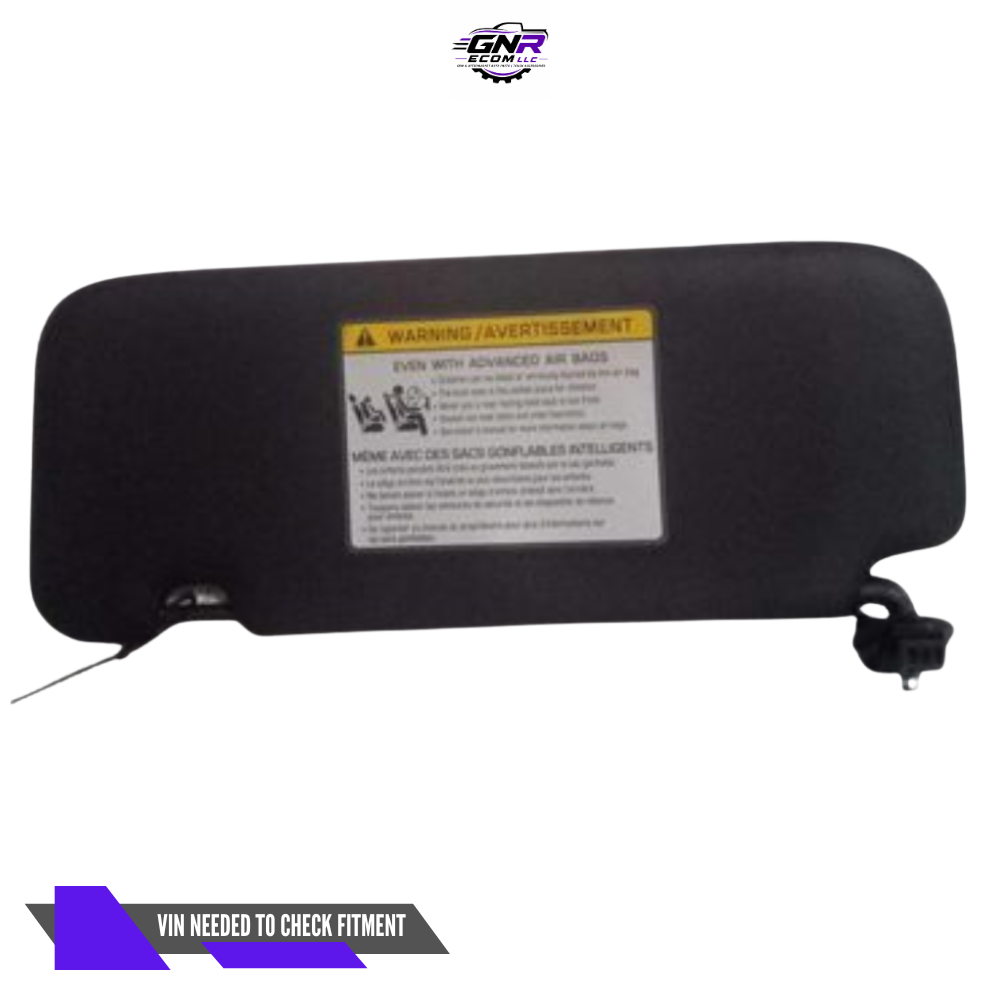 2019–2021 Kia Forte RH Passenger Sunvisor Sun Visor with Mirror OEM — view 2