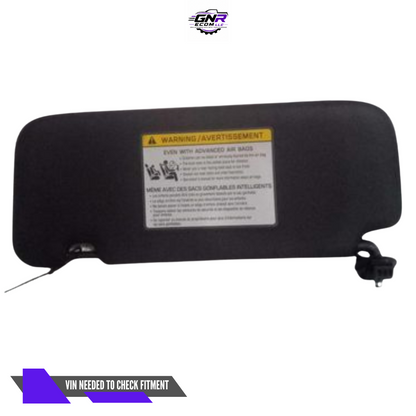 2019–2021 Kia Forte RH Passenger Sunvisor Sun Visor with Mirror OEM — view 2